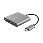 Концентратор Trust Dalyx 3-in-1 Multiport USB-C (23772) U0517208