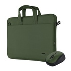 Сумка для ноутбука Trust 16" BOLOGNA Slim Eco + Mouse, Set green (24989) U1020123