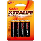 Батарейка Kodak LR06 KODAK XtraLife Alkaline * 4 (30952027) U0063156