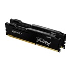 Модуль памяти для компьютера DDR3 16GB (2x8GB) 1866 MHz Fury Beast Black HyperX (Kingston Fury) (KF318C10BBK2/16)