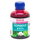 Чернила WWM Brother DCP-T300/T500W/T700W 200г Magenta Water-soluble (B51/M)