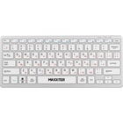 Клавіатура Maxxter KBW-C01S-UA Wireless UA White (KBW-C01S-UA) U1034303