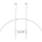 Дата кабель USB-C to USB-C 1.8m Superior USB4 Fast Charging 240W moon white Baseus (P10365200211-05) U1064245