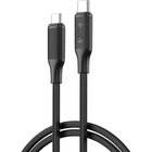 Дата кабель USB-C to USB-C NBQ265B-CC black XO (NB-Q265B-CC.black) U1071098
