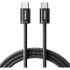 Дата кабель USB-C to USB-C 1.0m 100W 5A Dynamic 4 black Baseus (P10381400111-00) U1157367