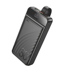 Батарея універсальна HOCO 30000mAh Element PD/20W, QC/22.5W, LED Lamp, Black (J123B / 714735) U1131711