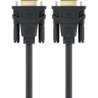 Кабель мультимедійний VGA M to VGA M 1.0m 1080p60Hz black HP (HP_DHC-VG100-1M) U1125934