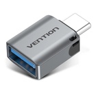 Перехідник OTG USB 3.0 AF to USB-C gray Vention (CDQH0) U1179489