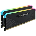 Модуль памяти для компьютера DDR4 32GB (2x16GB) 3600 MHz Vengeance RGB RS Black Corsair (CMG32GX4M2D3600C18) U0746463