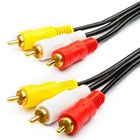 Кабель мультимедийный 3RCA to 3RCA 0.8m Atcom (10808) U0420354