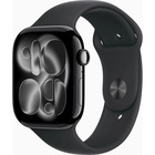 Смарт-годинник Apple Watch Series 11 GPS 46mm Jet Black Aluminium Case with Black Sport Band - M/L (MEUX4RK/A) U1101055