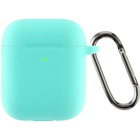 Чехол для наушников Armorstandart Ultrathin Silicone Case With Hook для Apple AirPods 2 Mint Green (ARM59686) U0857146