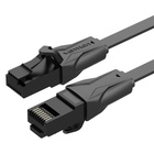 Патч-корд 3m UTP cat 6 RJ-45 flat black Vention (IBABI) U1179469