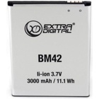 Аккумуляторная батарея для телефона EXTRADIGITAL Xiaomi Redmi Note 1 (BM42) 3000 mAh (BMX6440) U0423033