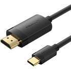 Кабель мультимедійний USB-C to HDMI M 2.0m 4K 60Hz black VENTION (CRIBH) U1137241