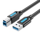 Кабель для принтера USB 3.0 AM/BM 1.5m black Vention (COOBG) U1125543