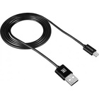 Дата кабель USB 2.0 AM to Lightning 1.0m Black Canyon (CNE-CFI1B) U0421721