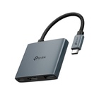 Концентратор TP-Link USB-C 3-in-1 1xUSB 3.0 + 1xUSB-C PD 100W + 1xHDMI (UH3020C) U1101120