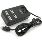 Концентратор Voltronic USB 2.0 to 4xUSB black (YT-HWS4-B) U1098040