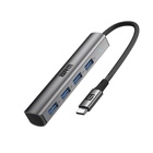 Концентратор Armorstandart USB-C to 4USB Grey (ARM69364) U1063726