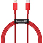 Дата кабель USB-C to Lightning 1.0m 20W red Baseus (CATLYS-A09) U1106576