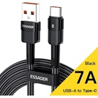 Дата кабель USB 2.0 AM to USB-C 2.0m 7A black Essager (EXCT-XCA01) U1106713
