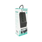 Мережевий фільтр живлення Voltronic G12, 4 роз, 4USB 3.2A, 2 Type-C, 2м Black (YT-G12) U1192022