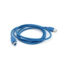 Кабель для принтера USB 3.0 AM/BM 1.8m blue Voltronic (YT-3.0AM\BM-1.8BL) U1084414
