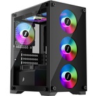 Корпус для ПК 1stPlayer X2-M-BK-4F1-PS-600FK-EU U1170824