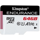 Карта памяти Kingston 64GB microSDXC class 10 UHS-I U1 A1 High Endurance (SDCE/64GB) U0355597