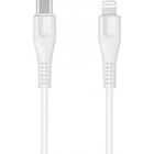 Дата кабель USB Type-C to Lightning 1.2m MFI White CANYON (CNS-MFIC4W) U0437070