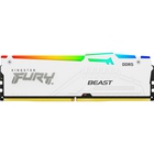 Модуль пам'яті для комп'ютера DDR5 16GB 6000 MHz Beast White RGB EXPO Kingston Fury (ex.HyperX) (KF560C36BWE2A-16) U1109547