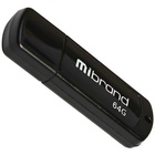 USB флеш накопитель Mibrand 64GB Grizzly Black USB 2.0 (MI2.0/GR64P3B) U0538155