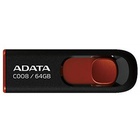USB флеш накопитель A-DATA 64GB C008 Black+Red USB 2.0 (AC008-64G-RKD) U0230291