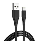 Дата кабель ColorWay USB 2.0 AM to Lightning 1.0m black (CW-CBUL024-BK) U0485443