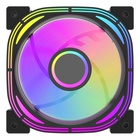 Кулер до корпусу DARKFLASH INF24 3IN1(PWM) BLACK U1134581