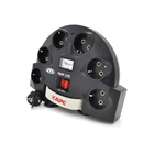 Мережевий фільтр живлення Voltronic KAPC-680, 6 розеток, 220В, 10А 1.6м Black (KAPC-680B) U1192018