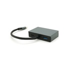 Концентратор Voltronic USB-C 4-in-1 USB 3.0 + USB-C + HDMI + VGA 0.23m silver (YT-HTC4in1) U1099700