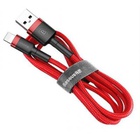 Дата кабель USB 2.0 AM to Type-C 1.0m Cafule 3A red+red Baseus (CATKLF-B09) U0401596