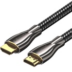 Кабель мультимедійний HDMI M to HDMI M 12.0m V2.0 4K60Hz braided zinc alloy black Vention (ALMBM) U1167857