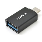Перехідник USB 3.0 AF to Micro 5P M OTG black iKAKU (KSC-533) U1099885