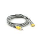 Дата кабель USB 2.0 AM/AF 3.0m ferrite grey yellow V-LINK (YT-AM/AF-3.0GY) U1083382