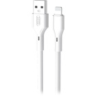 Дата кабель USB 2.0 AM to Lightning NB230-AI white XO (NB230-AI.white) U1071103