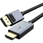 Кабель мультимедійний DisplayPort M to HDMI M 1.8m 4K30Hz Cabletime (CA915323) U1121021