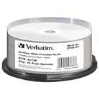 Диск BD-R Verbatim 25Gb 6x Cacke 25шт Wide Printable (43738) S0010344