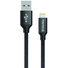 Дата кабель USB 2.0 AM to Lightning 1.0m black ColorWay (CW-CBUL004-BK) U0345499