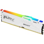 Модуль памяти для компьютера DDR5 16GB 6000 MHz Beast RGB EXPO White Kingston Fury (ex.HyperX) (KF560C36BWEA-16) U0821818
