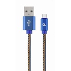 Дата кабель USB 2.0 AM to Type-C 1.0m corner Cablexpert (CC-USB2J-AMCML-1M-BL) U0495912