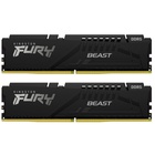 Модуль пам'яті для комп'ютера DDR5 64GB (2x32GB) 5600 MHz Beast Black Kingston Fury (ex.HyperX) (KF556C36BBEK2-64) U0862911