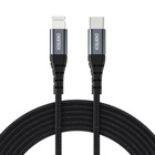 Дата кабель USB-C to Lightning 1.2m MFI Choetech (IP0039-BK) U0792624